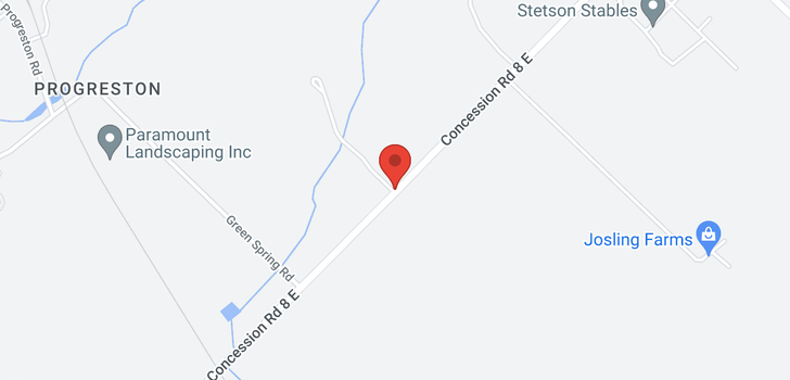 map of 467 8TH CONC Road E